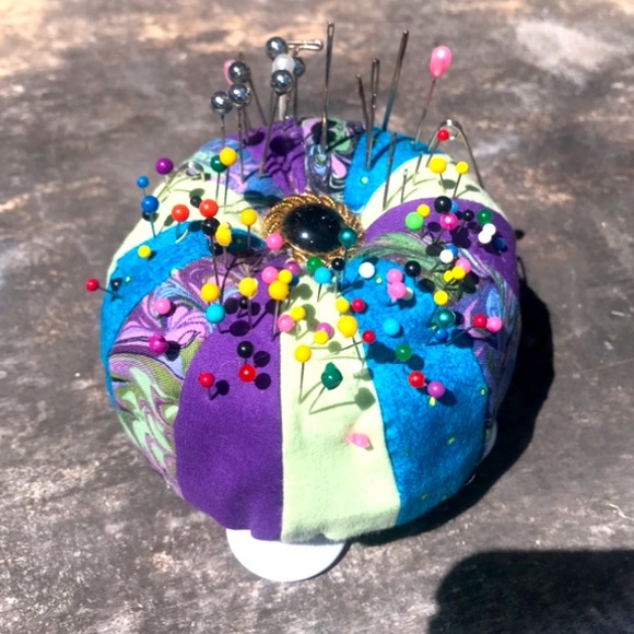 Handmade Color Wheel Pin Cushion